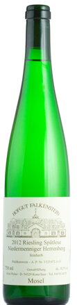 Hofgut Falkenstein / Riesling Niedermennig Herrenberg Spätlese, polosuché