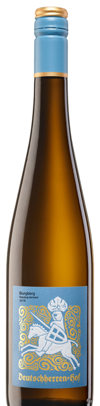 Deutschherren Hof, Riesling Burgberg, polosuché Deutschherren Hof, Riesling Burgberg, polosuché