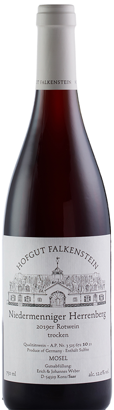 Hofgut Falkenstein / Niedermenniger Herrenberg Pinot Noir, suché Hofgut Falkenstein / Niedermenniger Herrenberg Pinot Noir, suché