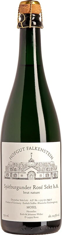 Hofgut Falkenstein / Sekt Spätburgunder Rosé Brut Nature