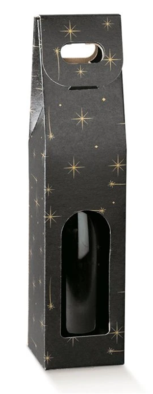 Obal na víno Galaxy Black  / 1 fľaša