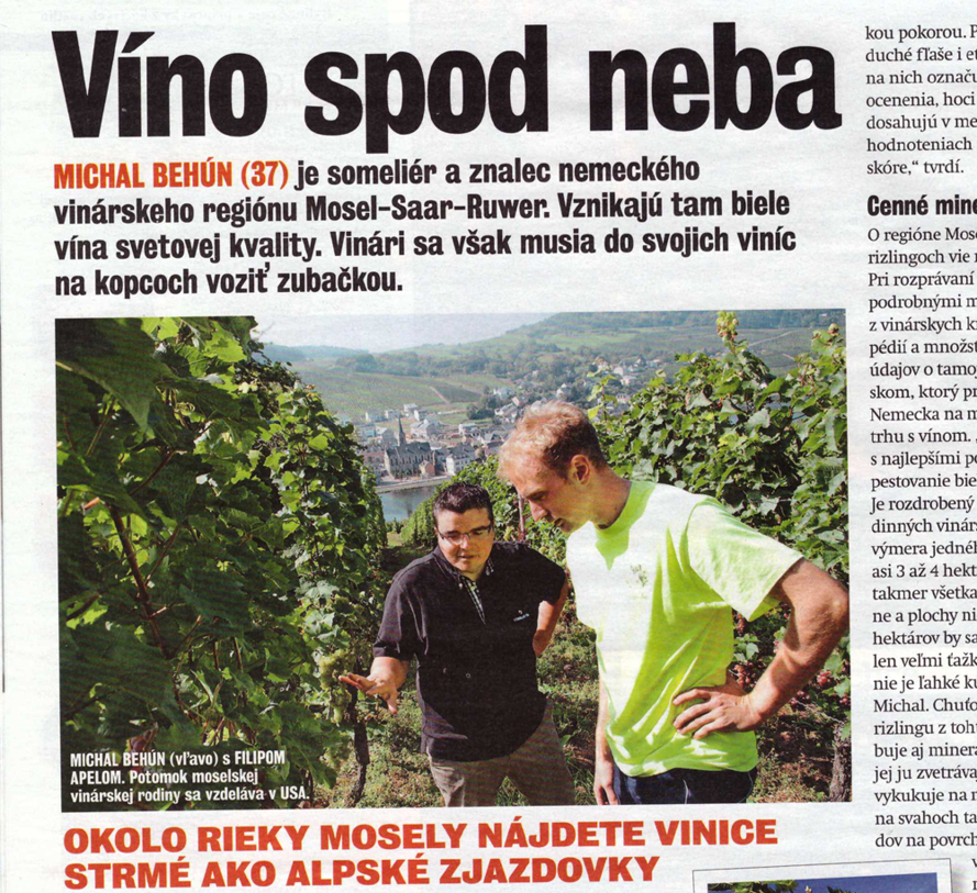 Víno spod neba