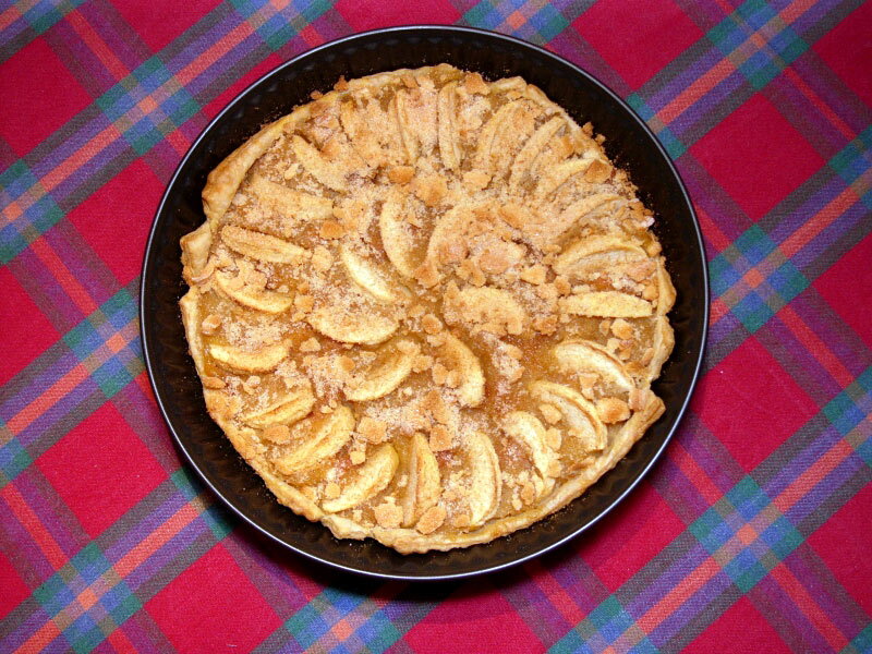 Moselský jablkový koláč